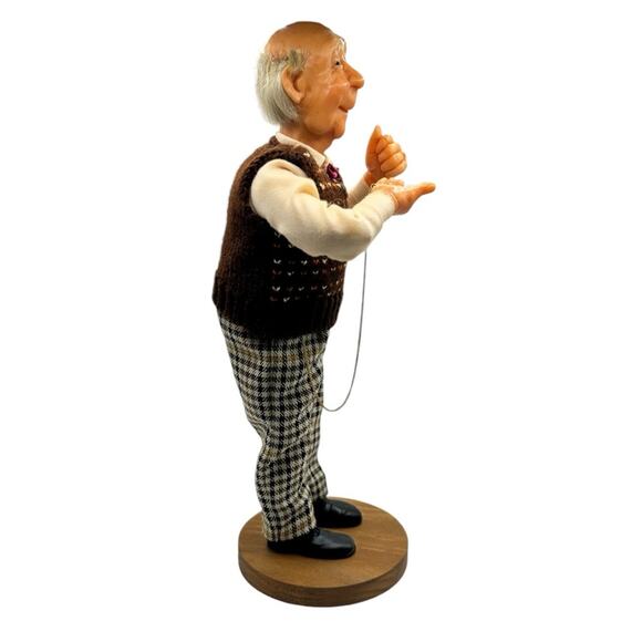 Vintage 2000 Richard Simmons Nana's Family Norman 10 inch Resin Doll - Picture 2 of 16